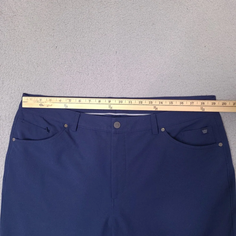 Mack Weldon Radius 5 Pocket Pant Mens ACTUAL 38x30 Tech Chino Golf Preppy Office